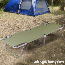 Costway Portable Foldable Camping Bed Army Military Camping Cot Hiking Outdoor Travel